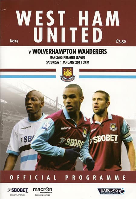 West Ham United FC v Wolverhampton Wanderers FC